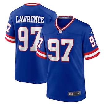 mens nike dexter lawrence royal new york giants classic play